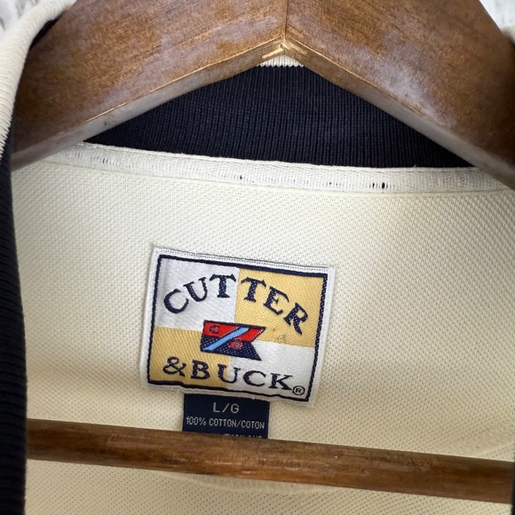 Cutter & Buck VTG 100th US Open Pebble Beach Long Sleeve Golf Polo Mens LARGE - Picture 3 of 8